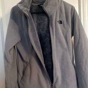 The North Face Soft Gray Fleece Jacket